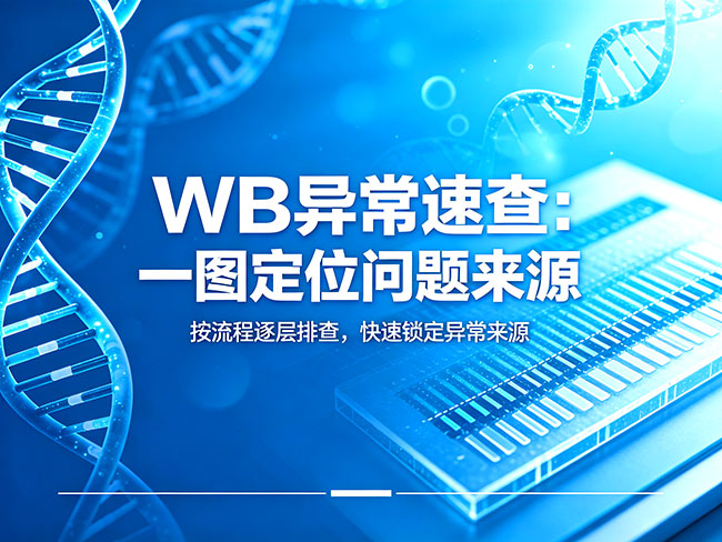 WB异常速查：一图定位问题来源